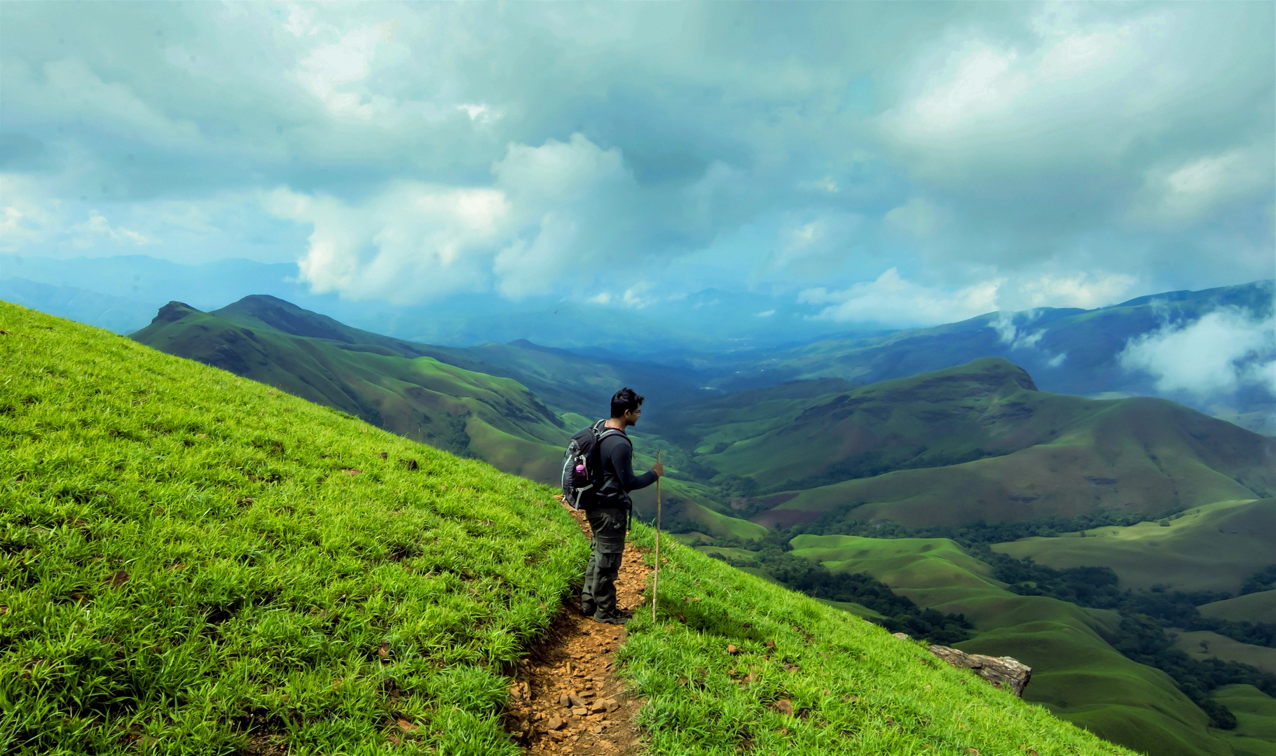Kudremukh trek trail